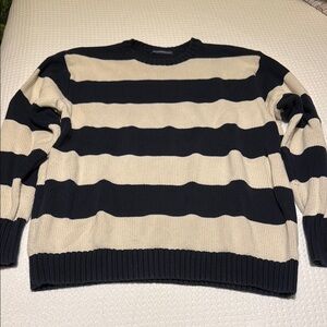 Brandy meville - BRIANNA COTTON THICK STRIPE SWEATER